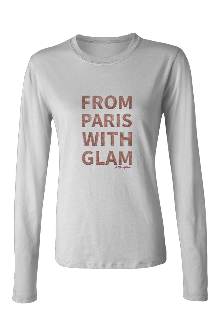 From Paris with Glam - Allure Long Sleeve Tee - La Vie unfiltered