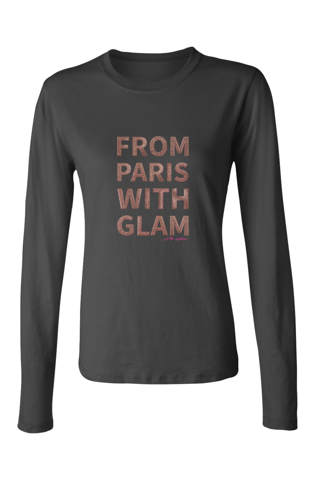 From Paris with Glam - Allure Long Sleeve Tee - La Vie unfiltered