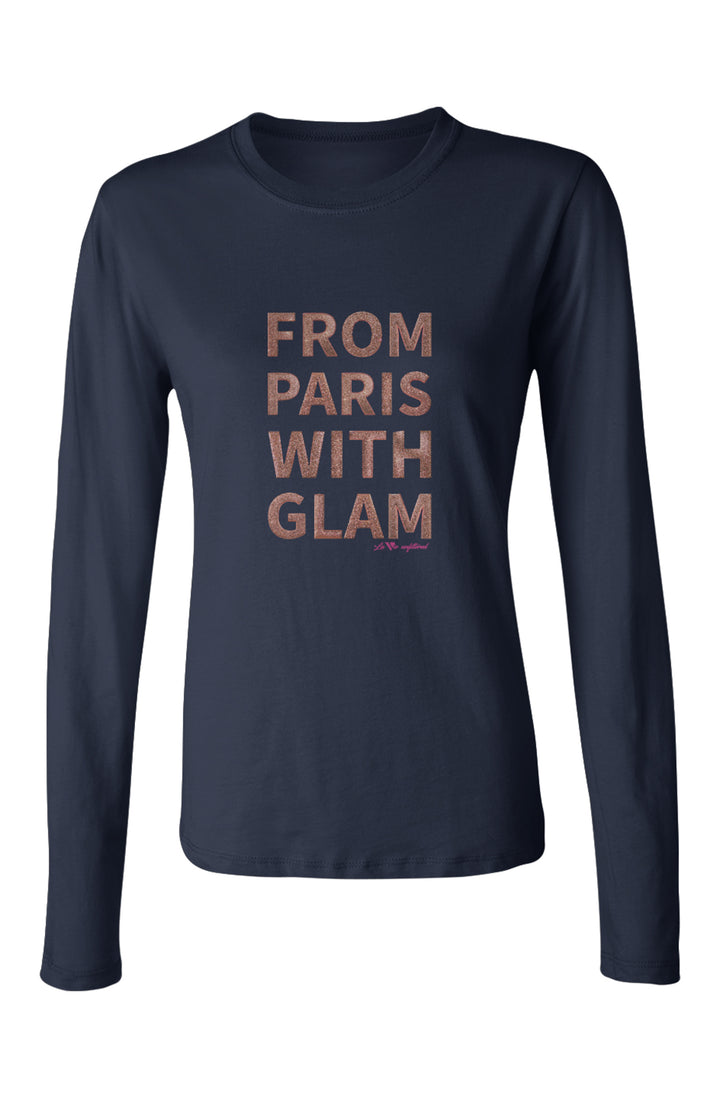 From Paris with Glam - Allure Long Sleeve Tee - La Vie unfiltered