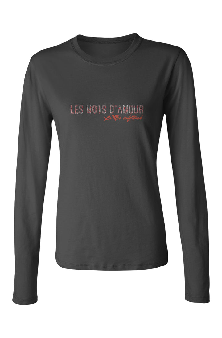 Les mots d'amour - Allure Long Sleeve Tee - La Vie unfiltered