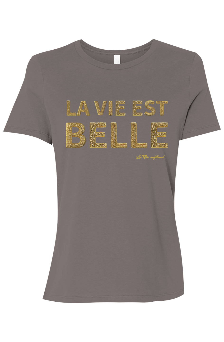 La Vie est belle - Allure jersey Tee