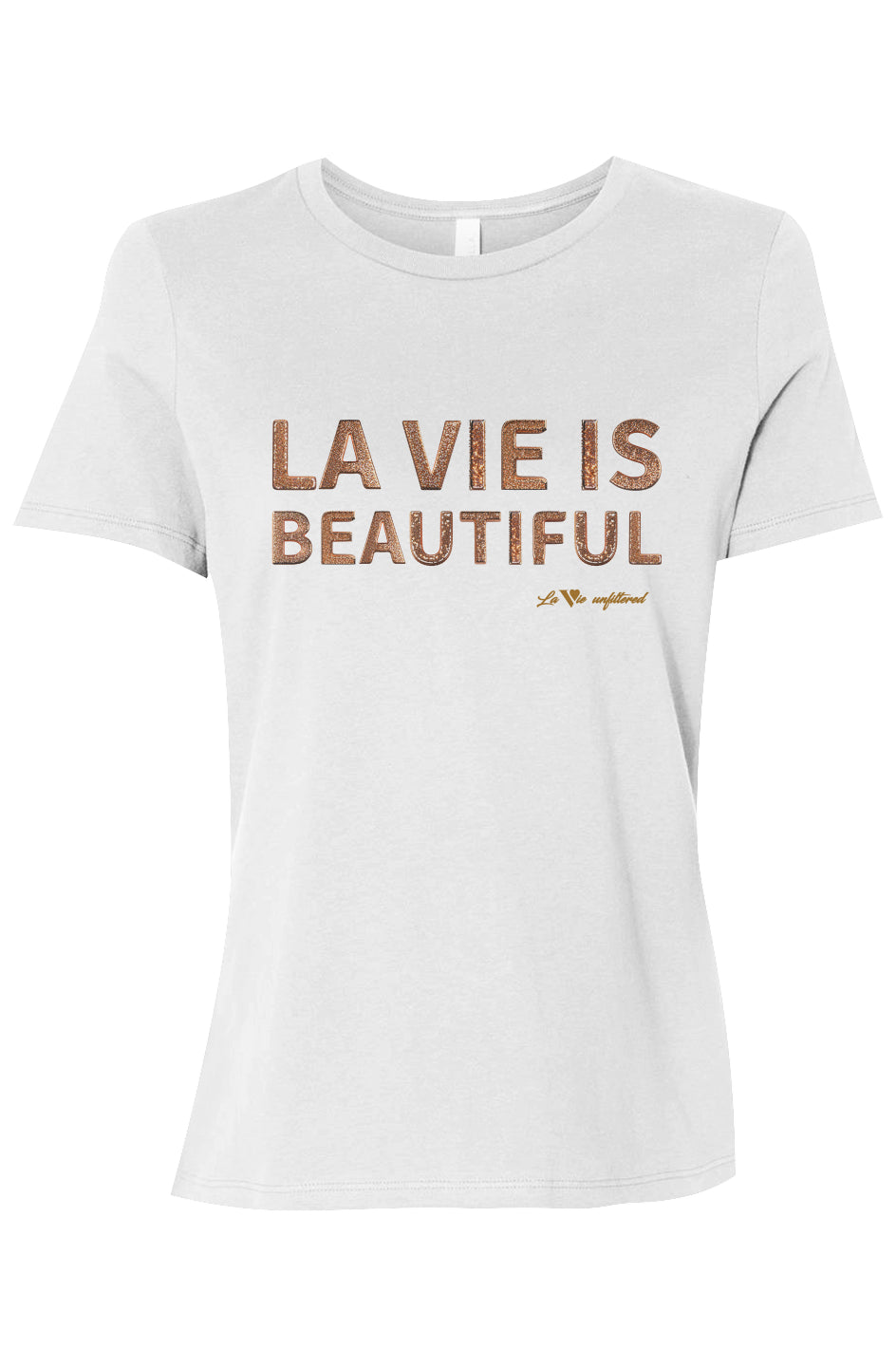 La Vie is beautiful - Allure Jersey Tee