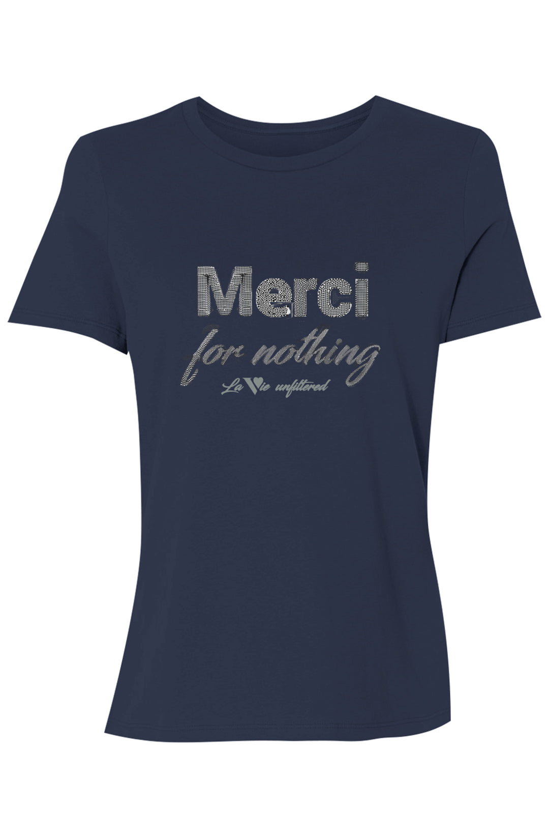 Merci for nothing - Allure Jersey Tee - La Vie unfiltered