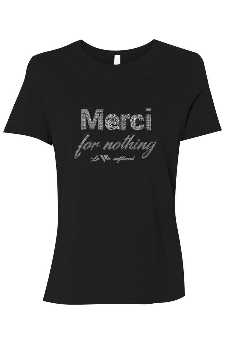 Merci for nothing - Allure Jersey Tee