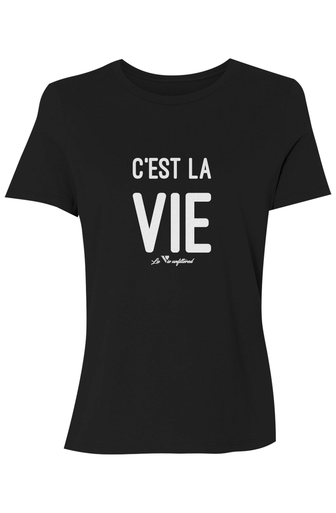 C'est la vie - Allure Jersey Tee - La Vie unfiltered