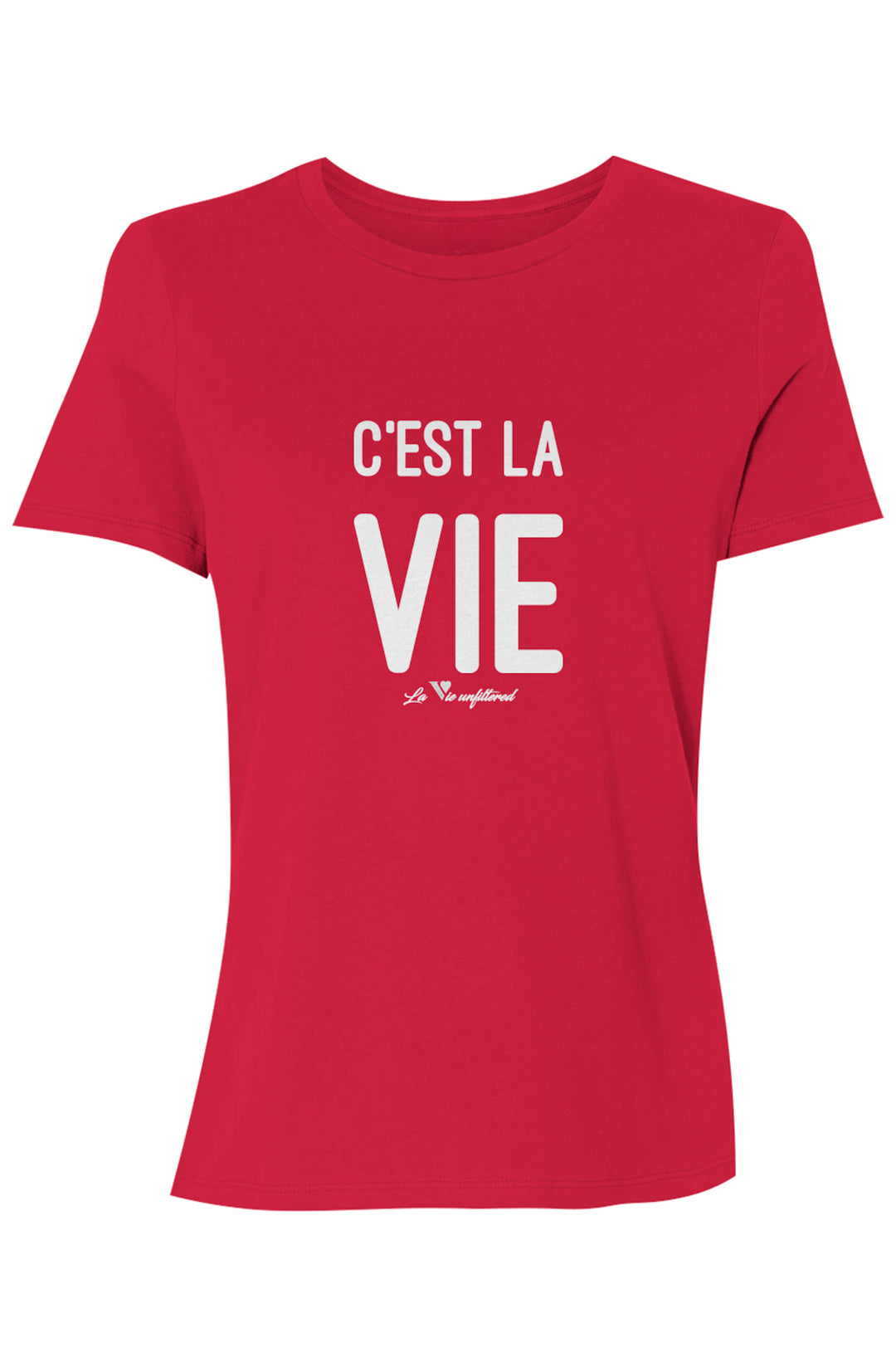 C'est la vie - Allure Jersey Tee - La Vie unfiltered