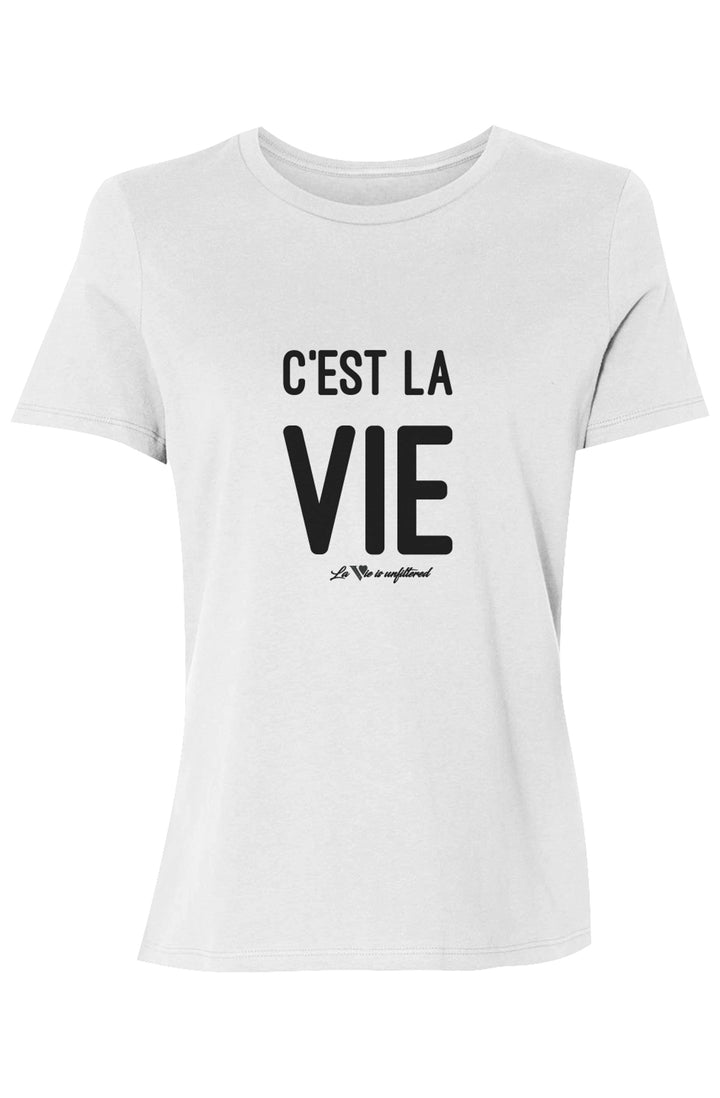 C'est la vie - Allure Jersey Tee - La Vie unfiltered