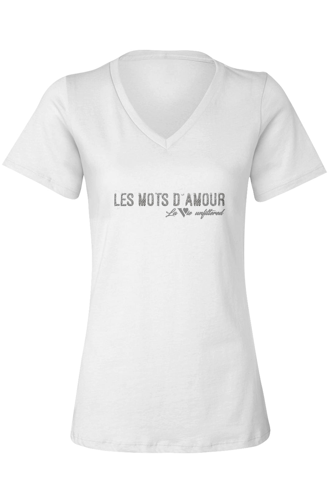 Les mots d'amour - Allure V-Neck Jersey - La Vie unfiltered