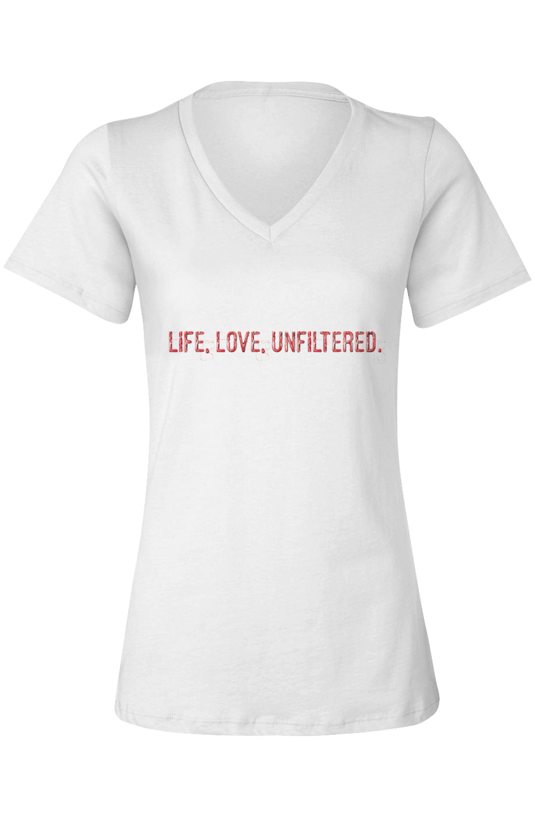 Life Love Unfiltered - Allure V-Neck Jersey - La Vie unfiltered