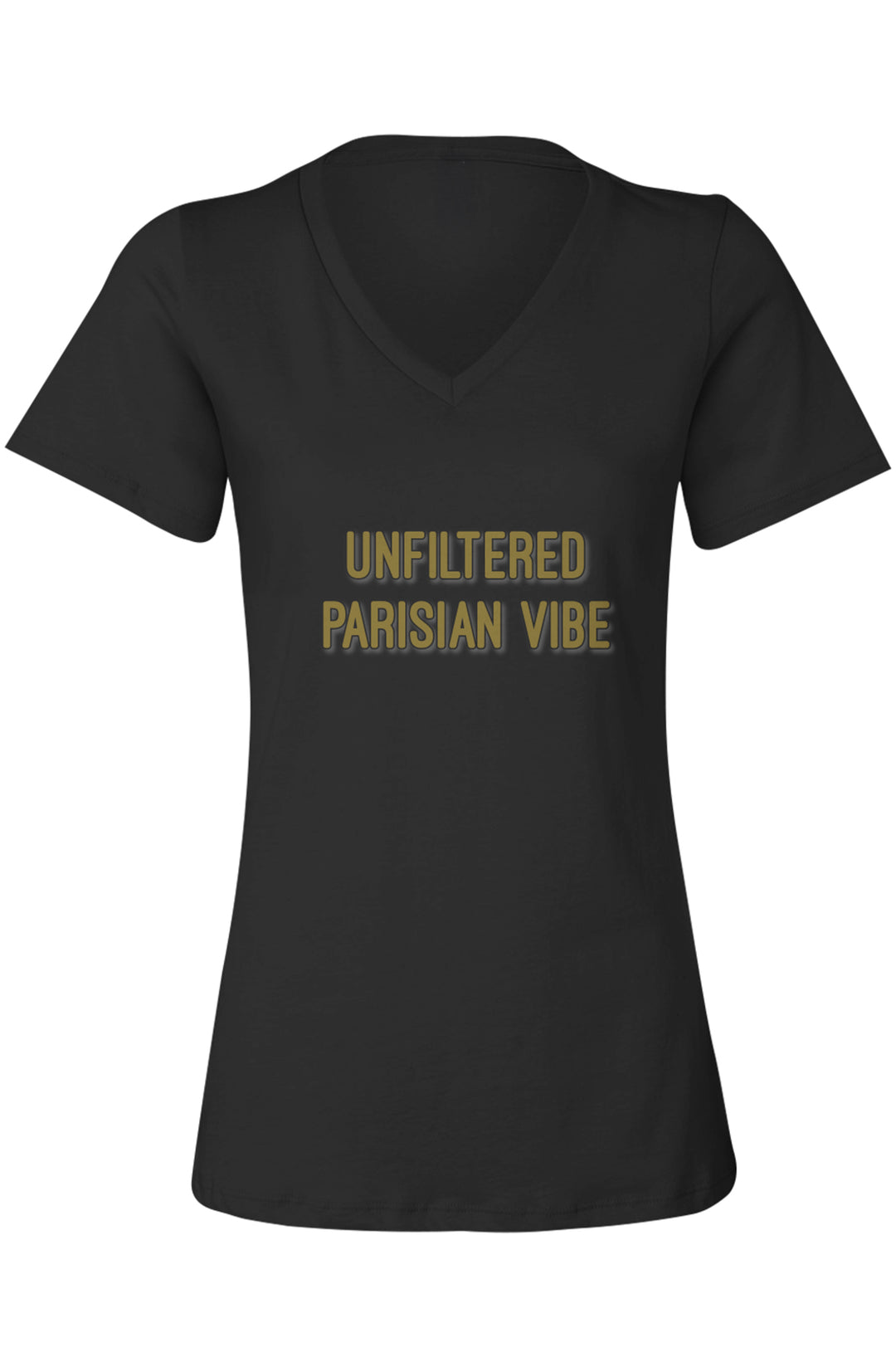 Unfiltered Parisian Vibe - Allure V-Neck Jersey - La Vie unfiltered