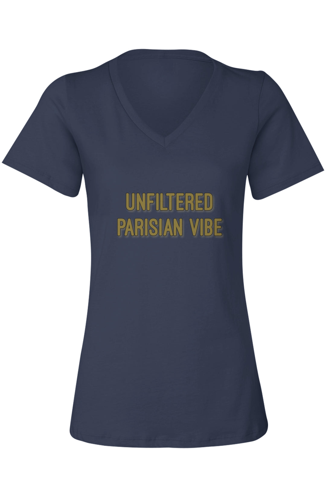 Unfiltered Parisian Vibe - Allure V-Neck Jersey - La Vie unfiltered