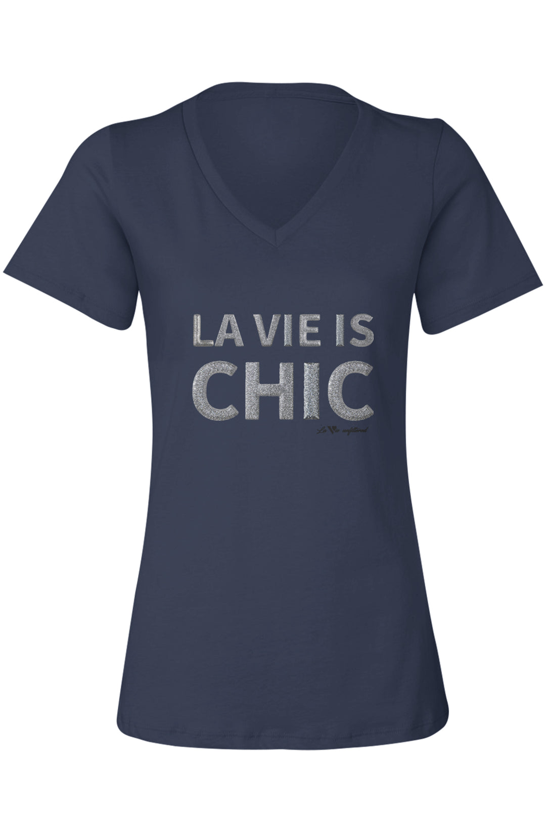 La Vie is chic - Allure V-Neck Jersey - La Vie unfiltered