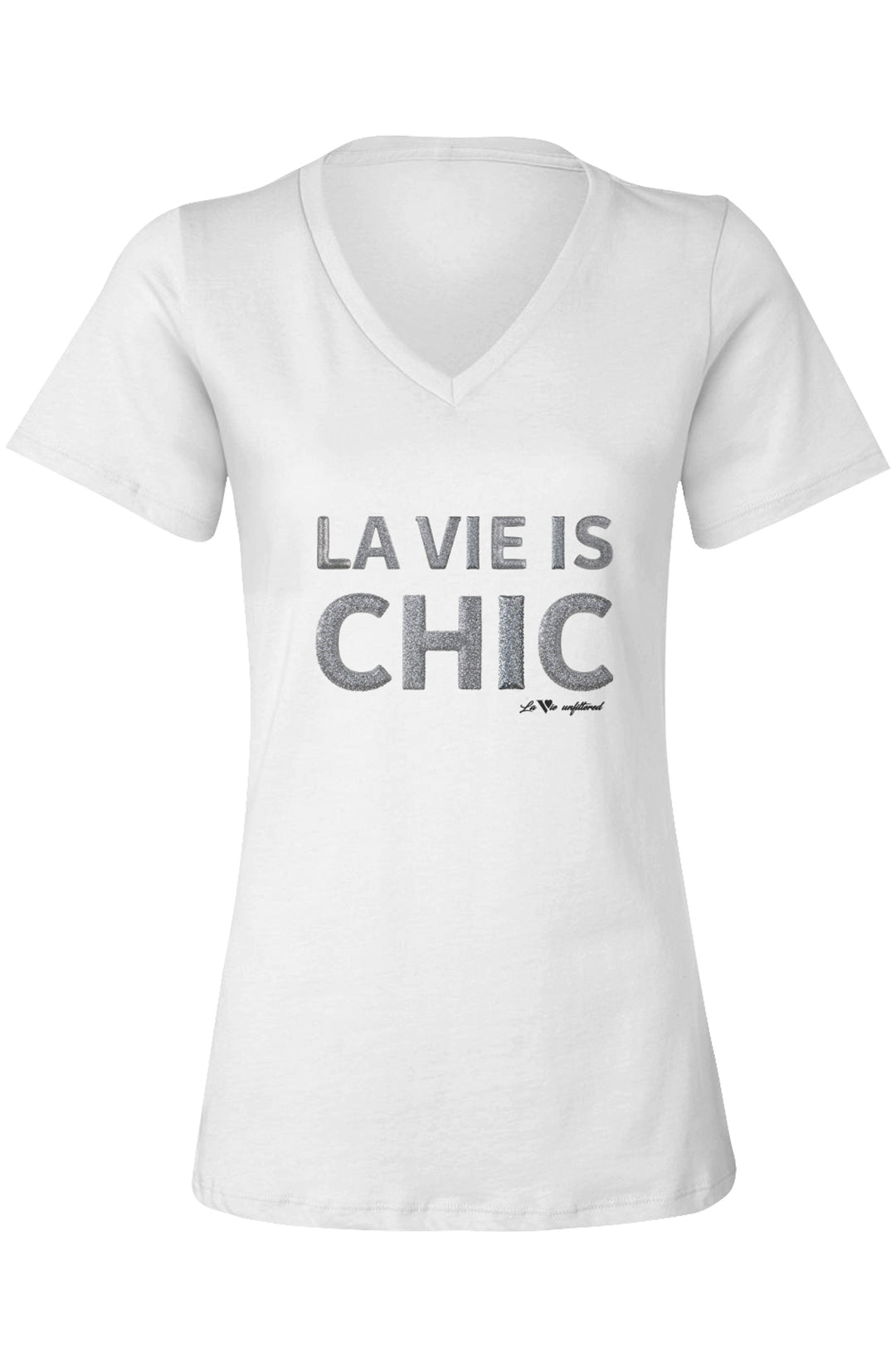 La Vie is chic - Allure V-Neck Jersey - La Vie unfiltered