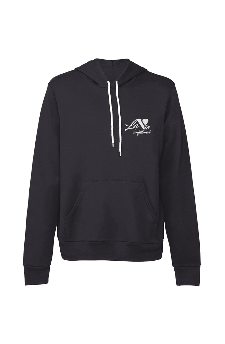 La Vie unfiltered embroidered - The Unfiltered Hoodie - La Vie unfiltered