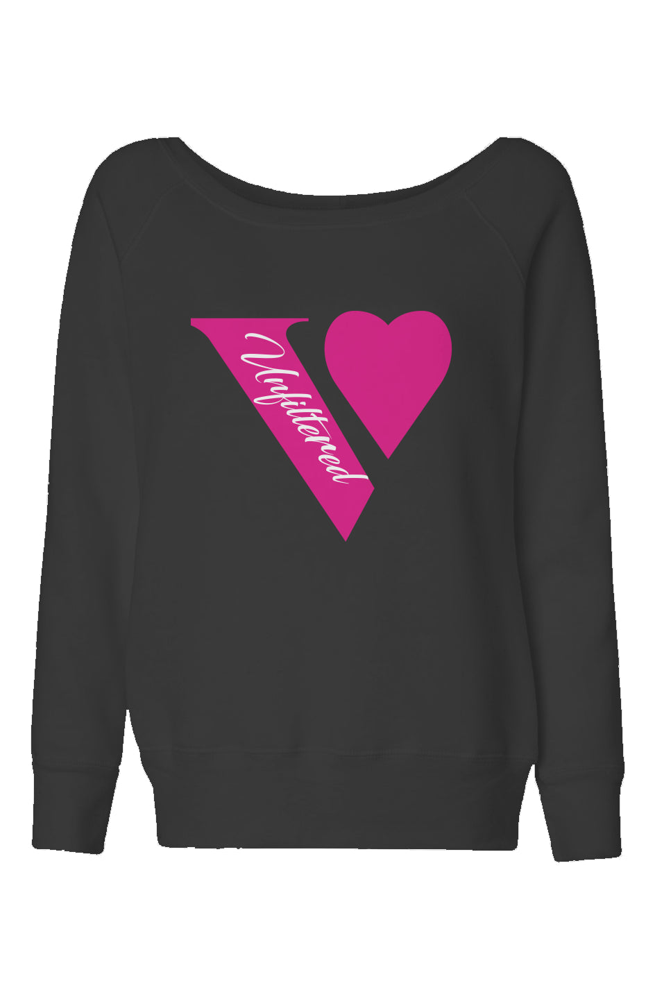 La Vie unfiltered pink - The Unfiltered Glam Sweatshirt