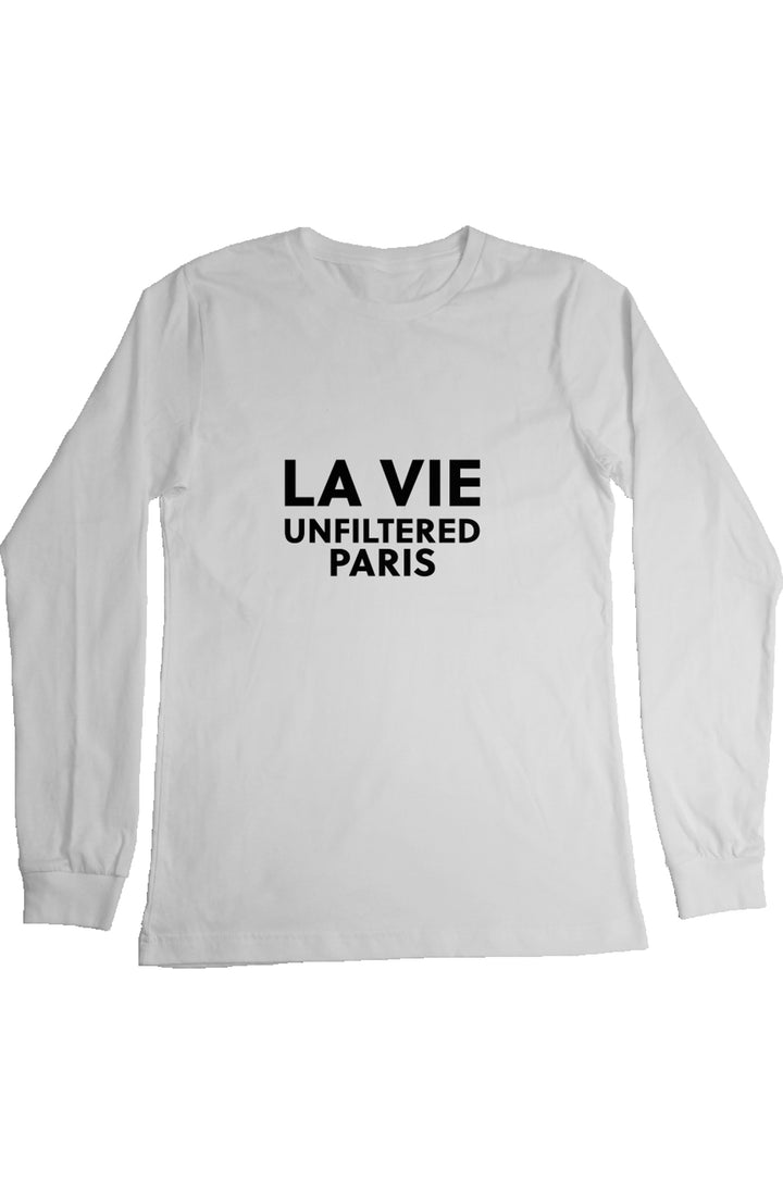 La Vie unfiltered Paris - Unfiltered Long Sleeve Tee - La Vie unfiltered