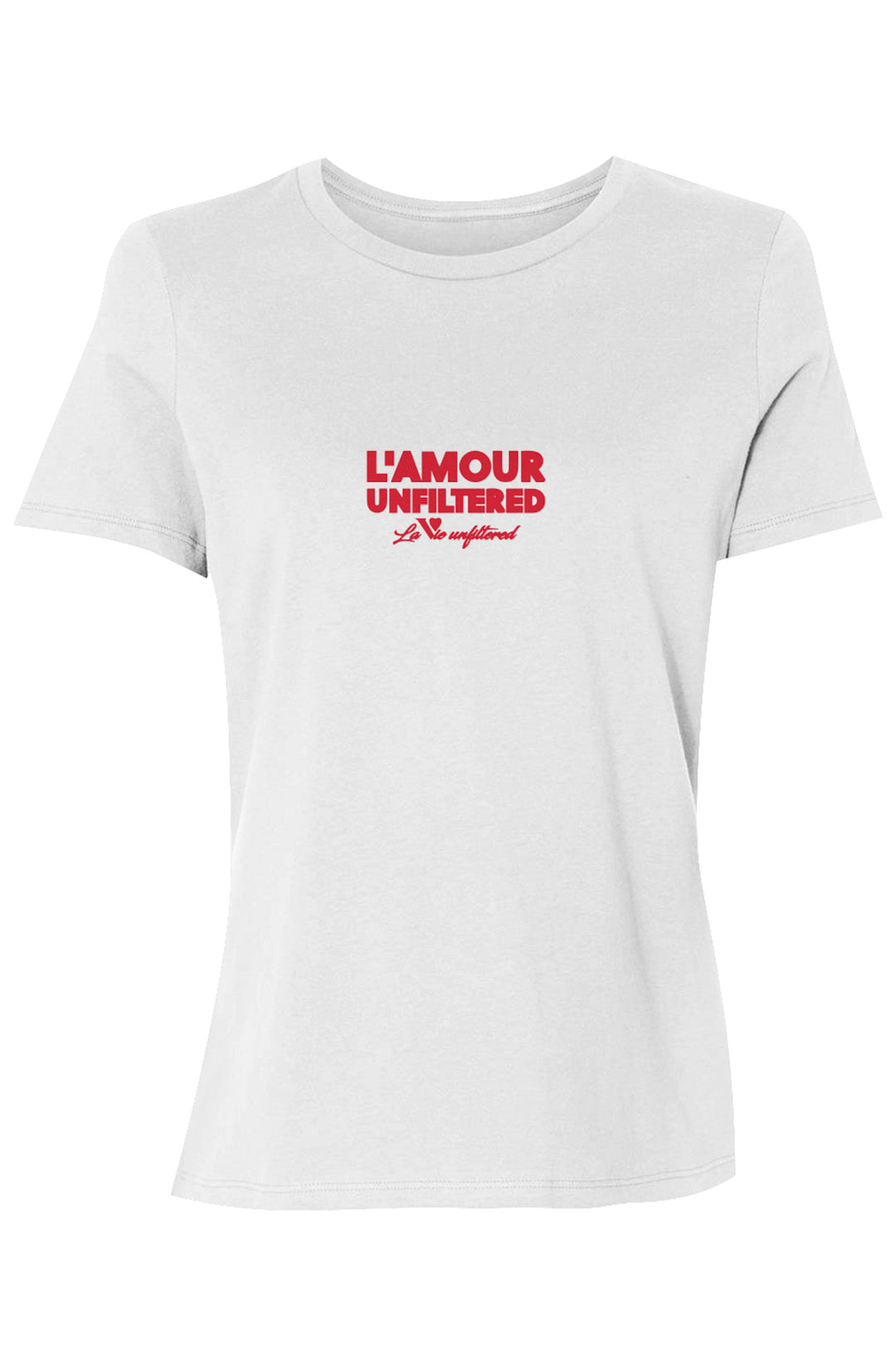 L'amour unfiltered - Allure Jersey Tee - La Vie unfiltered