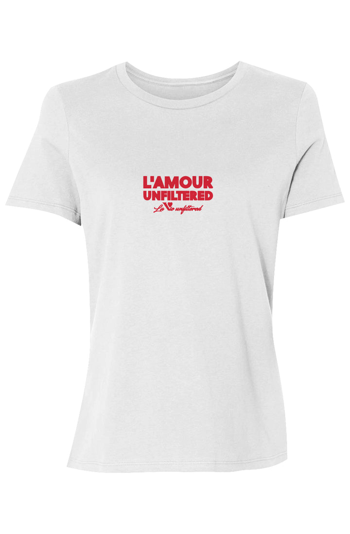 L'amour unfiltered - Allure Jersey Tee - La Vie unfiltered