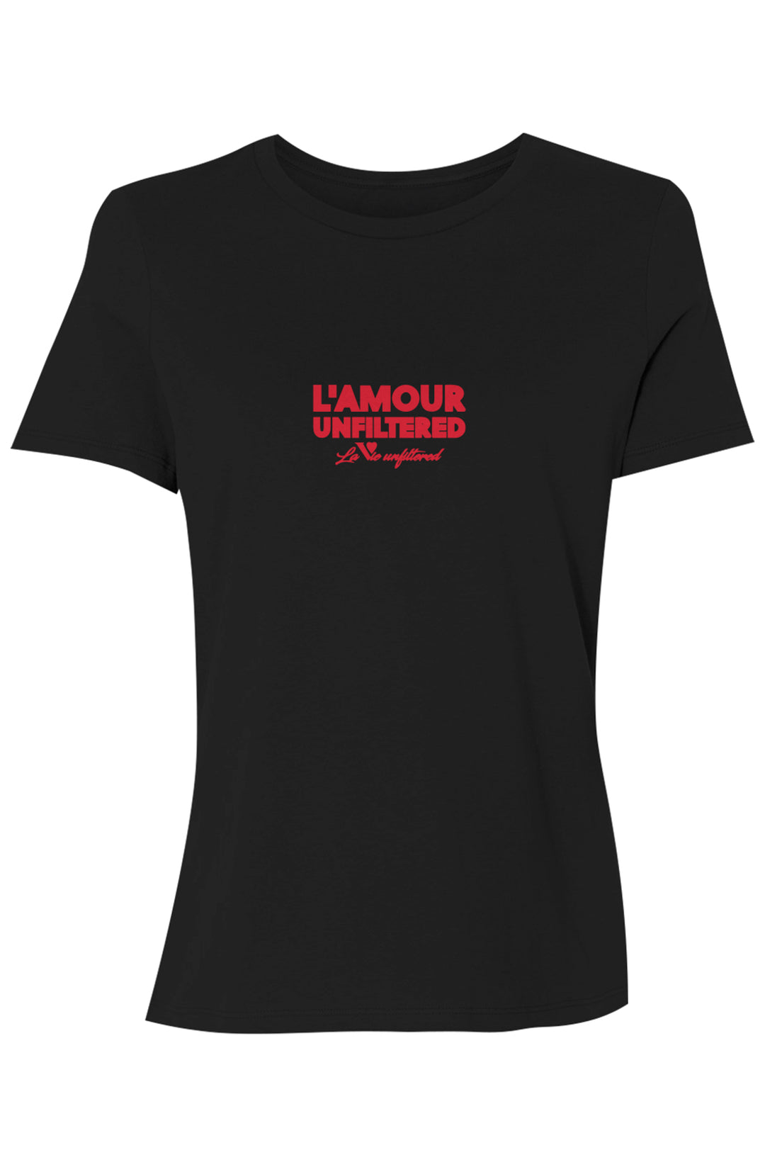 L'amour unfiltered - Allure Jersey Tee - La Vie unfiltered