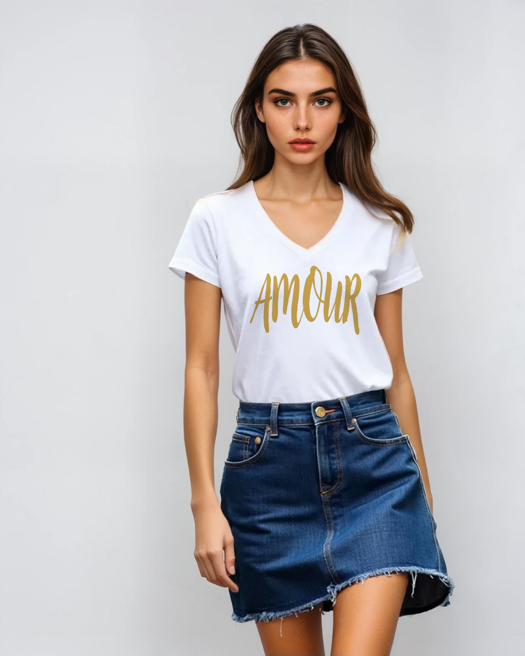 Amour - Allure V-Neck Jersey