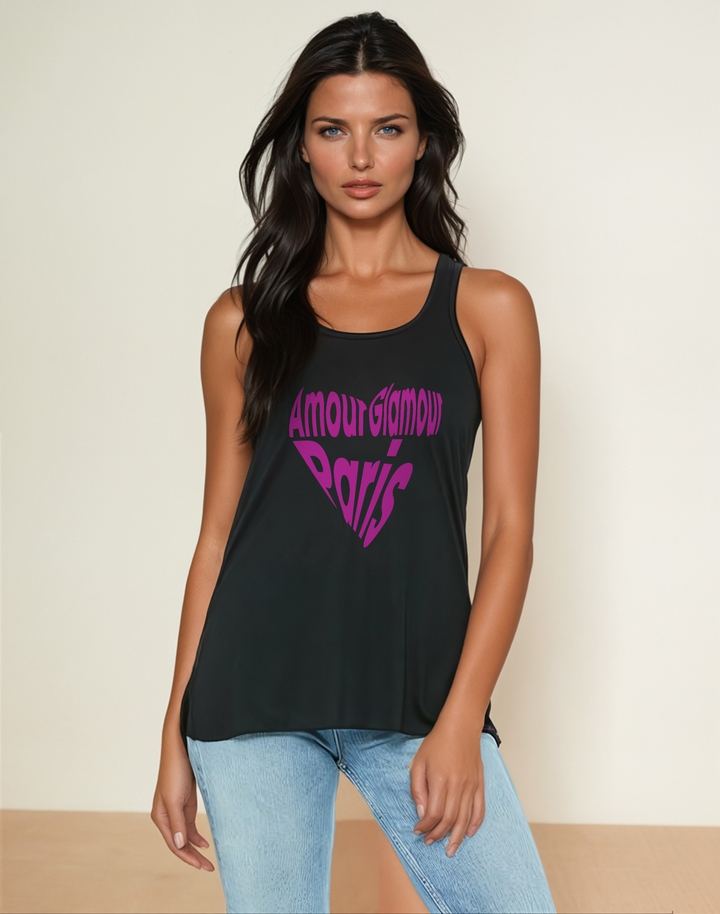 Amour, Glamour, Paris - The Essentials Luxe Drape Tank - La Vie unfiltered