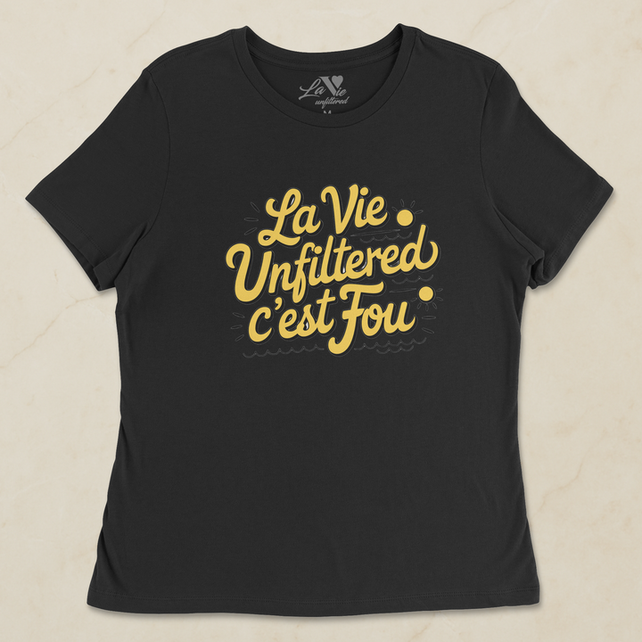 C'est fou drop butter yellow - Allure Jersey Tee