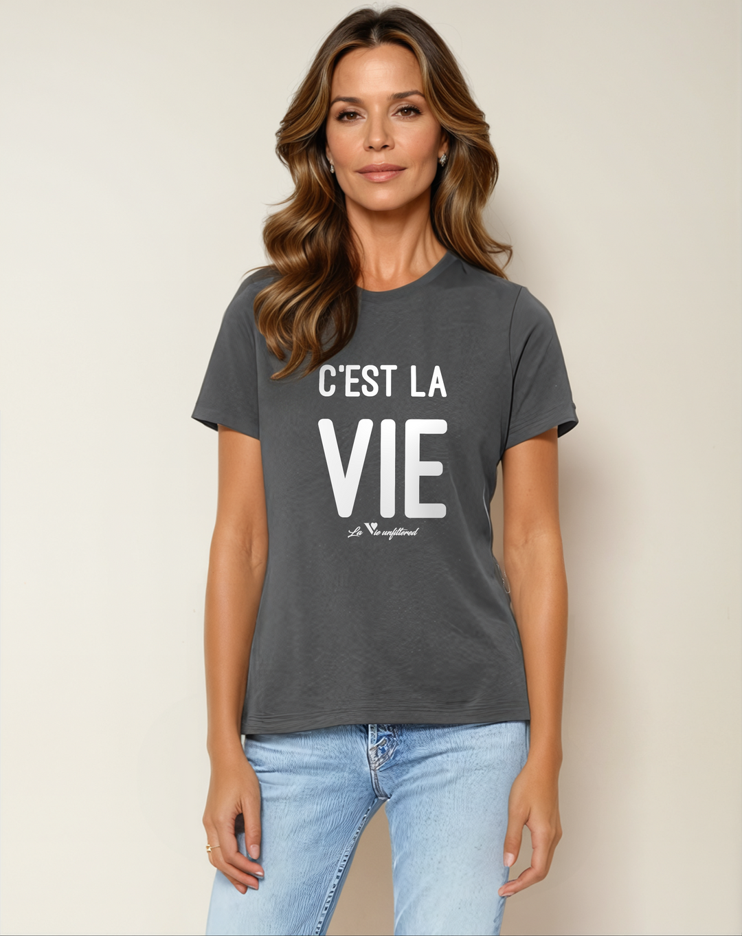 C'est la vie - Allure Jersey Tee - La Vie unfiltered