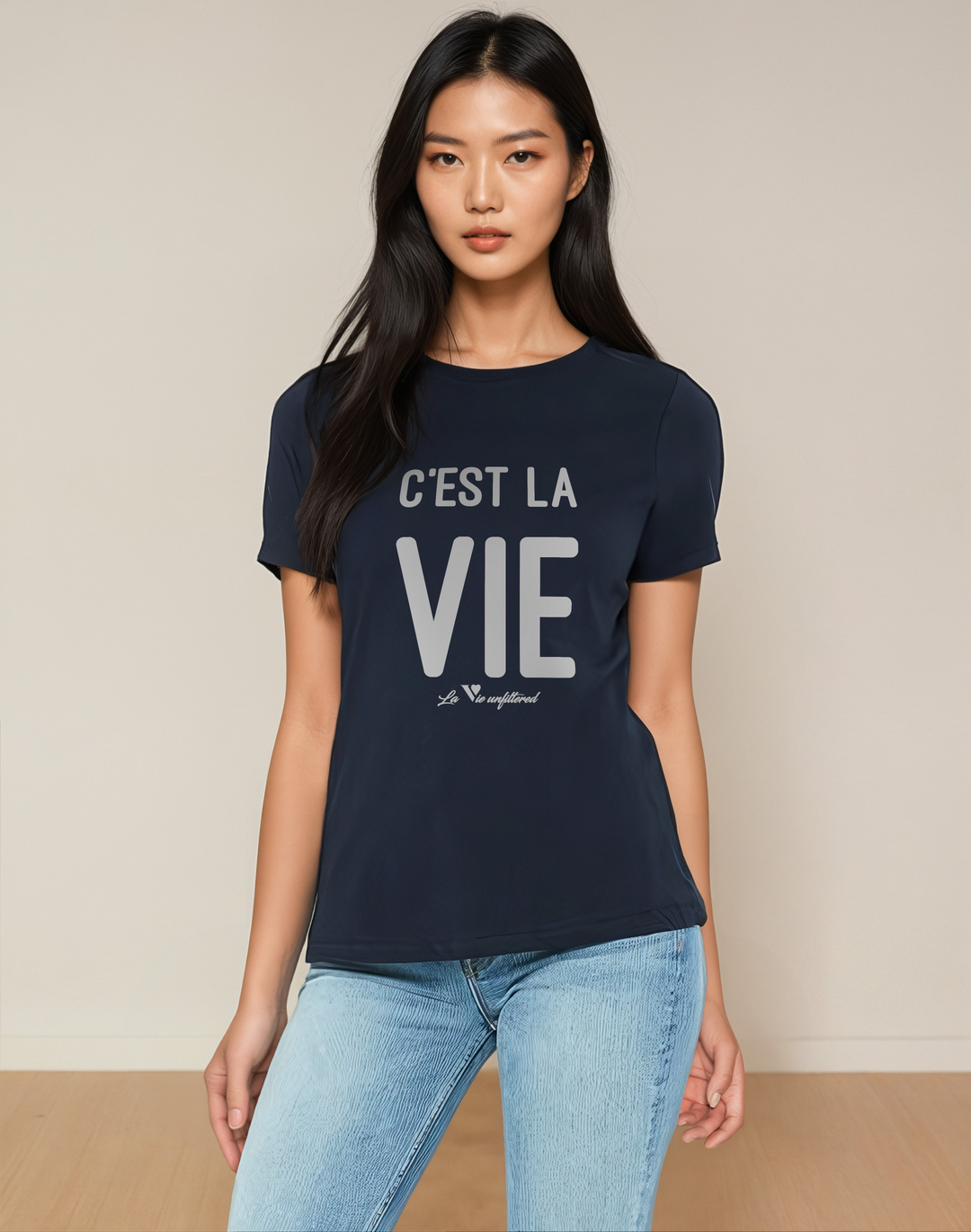 C'est la vie - Allure Jersey Tee - La Vie unfiltered