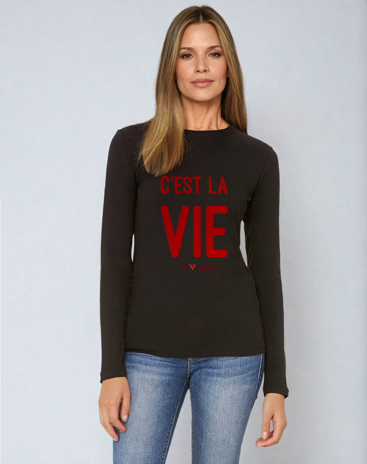 C'est la vie - Allure Long Sleeve Tee - La Vie unfiltered