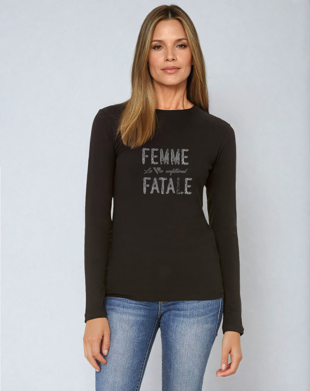 Femme Fatale - Allure Long Sleeve Tee - La Vie unfiltered