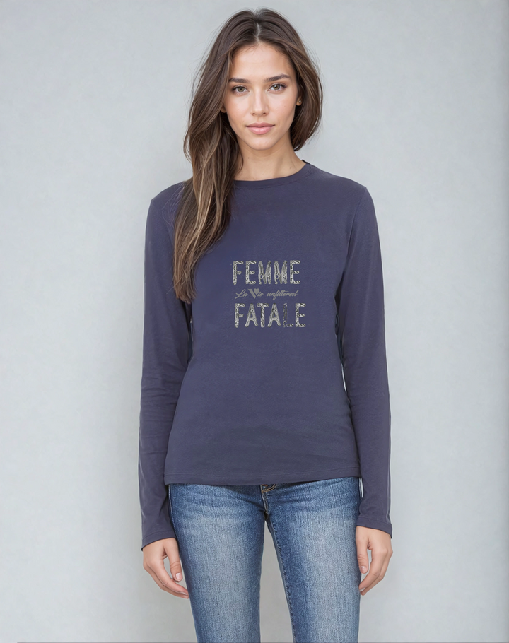 Femme Fatale - Allure Long Sleeve Tee - La Vie unfiltered