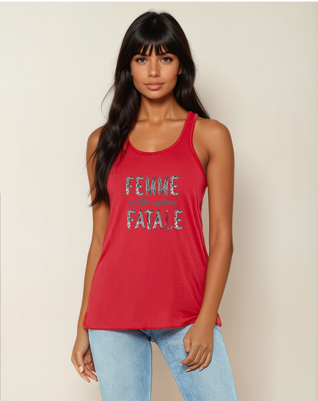 Femme Fatale - The Essentials Luxe Drape Tank - La Vie unfiltered