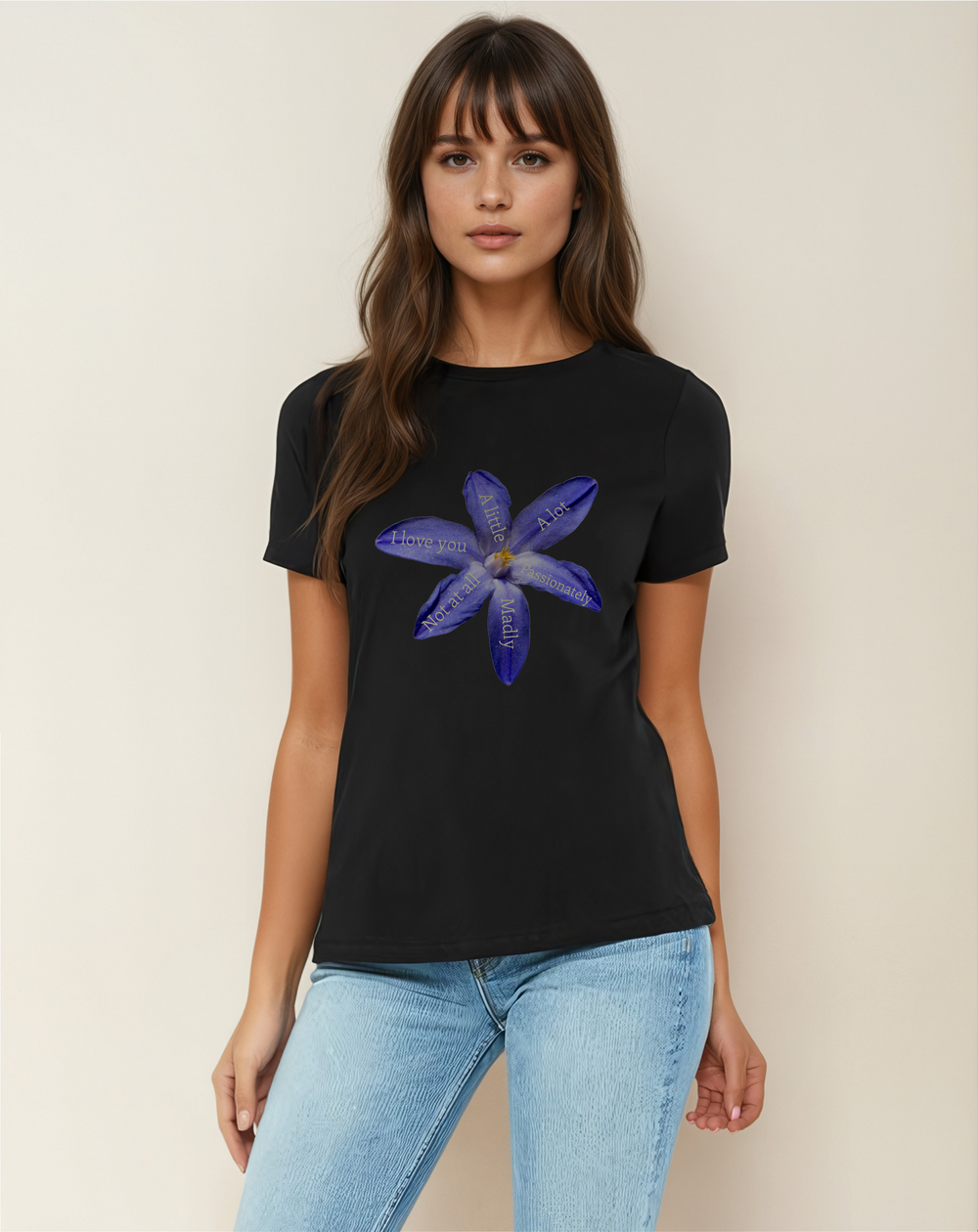 I love you, a little, a lot - Allure Jersey Tee - La Vie unfiltered