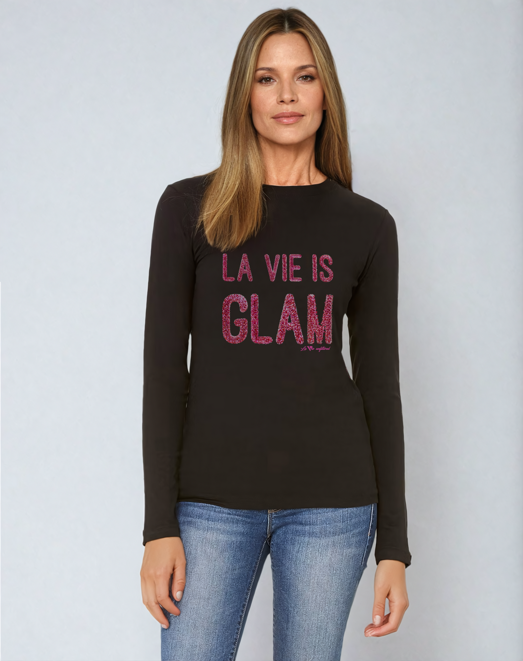 La Vie is Glam - Allure Long Sleeve Tee - La Vie unfiltered