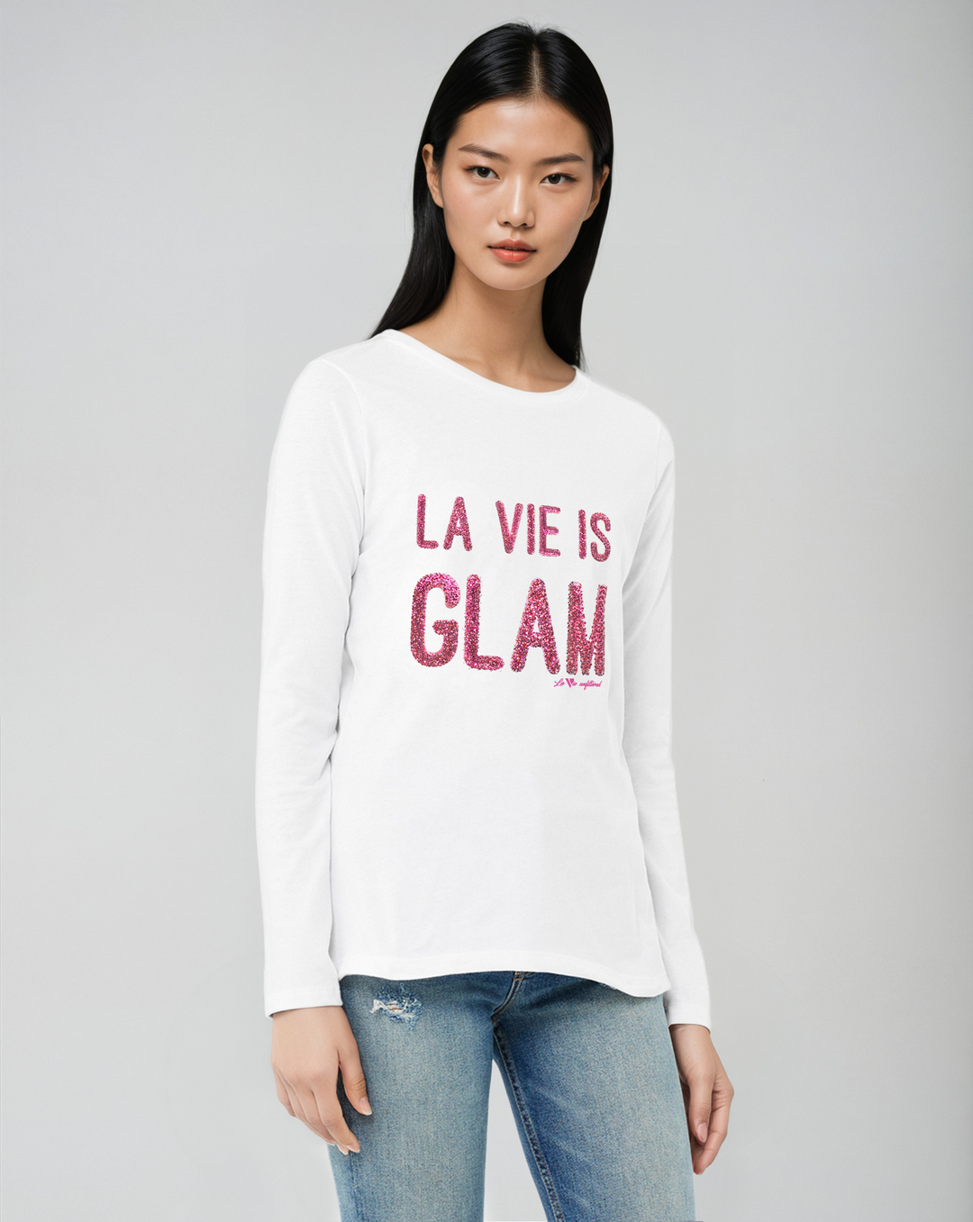 La Vie is Glam - Allure Long Sleeve Tee - La Vie unfiltered