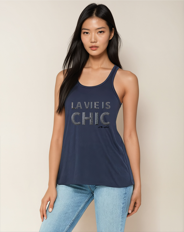 La Vie is chic - The Essentials Luxe Drape Tank - La Vie unfiltered