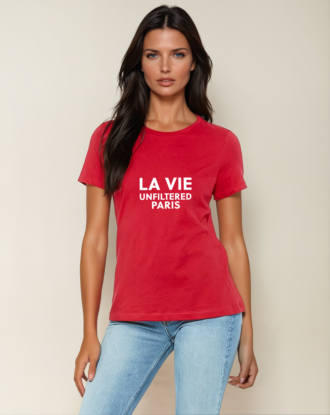 La Vie unfiltered Paris - Allure Jersey Tee - La Vie unfiltered