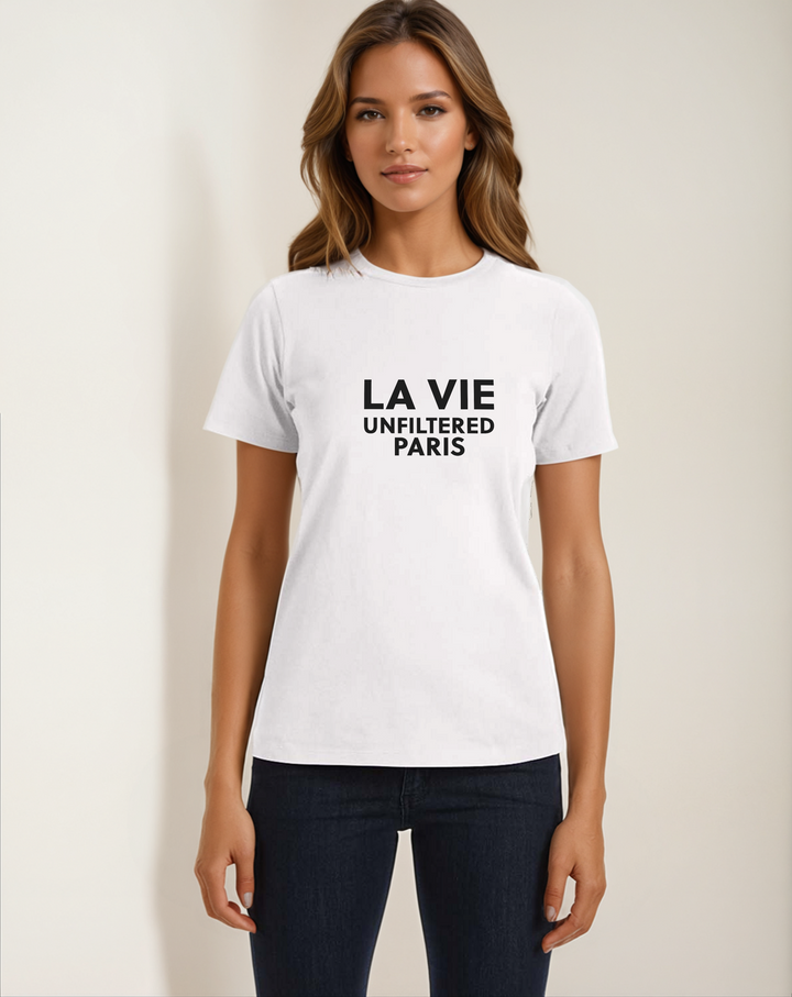 La Vie unfiltered Paris - Allure Jersey Tee - La Vie unfiltered