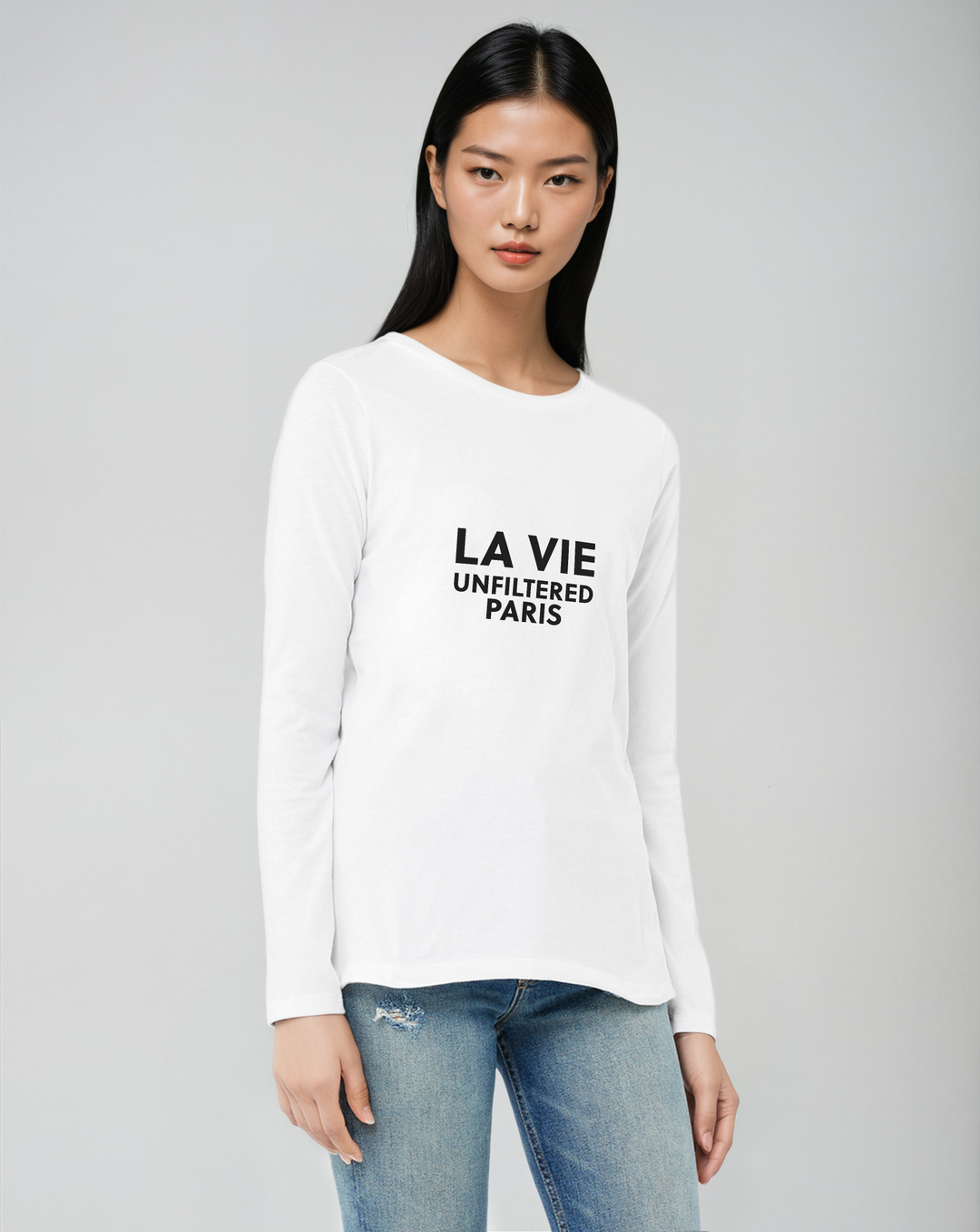 La Vie unfiltered Paris - Allure Long Sleeve Tee - La Vie unfiltered