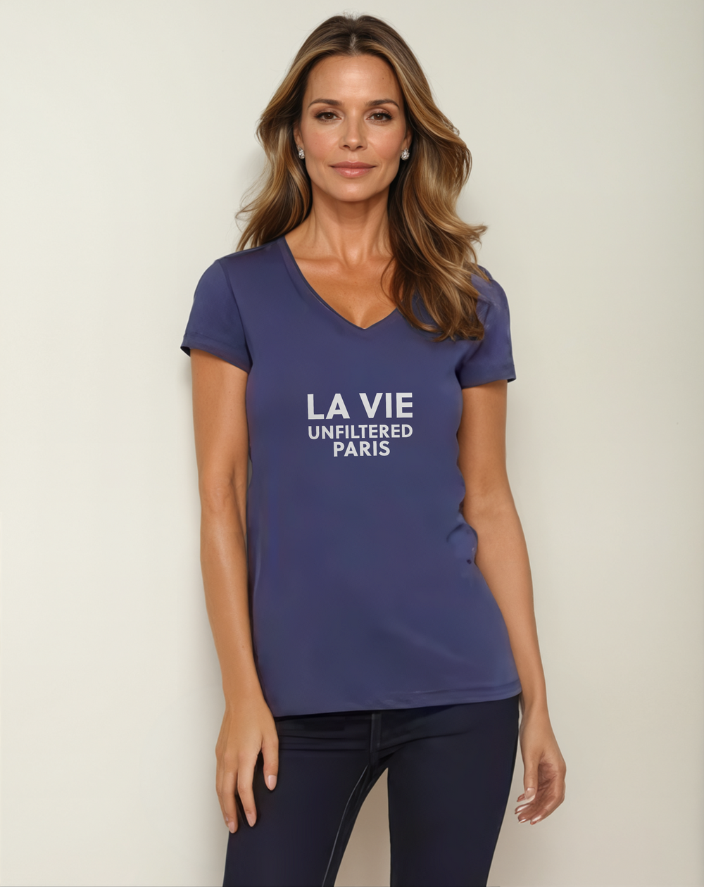 La Vie unfiltered Paris - Allure V-Neck Jersey - La Vie unfiltered