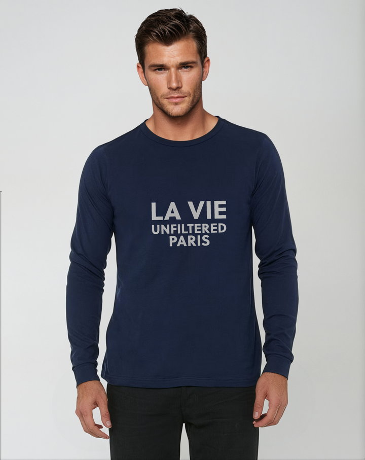 La Vie unfiltered Paris - Unfiltered Long Sleeve Tee - La Vie unfiltered