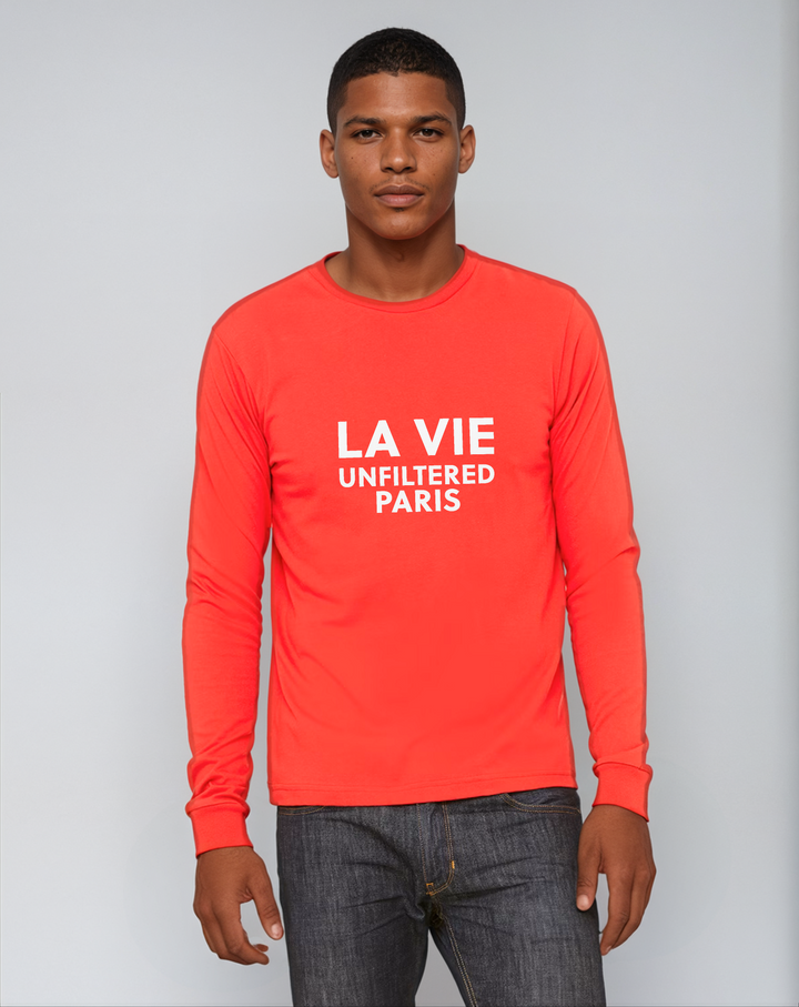 La Vie unfiltered Paris - Unfiltered Long Sleeve Tee - La Vie unfiltered