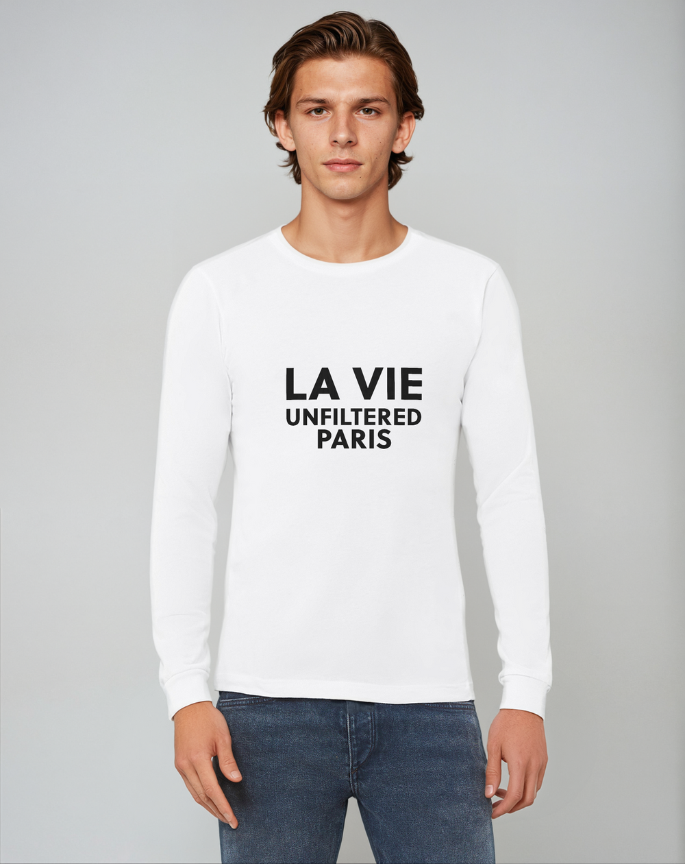 La Vie unfiltered Paris - Unfiltered Long Sleeve Tee - La Vie unfiltered