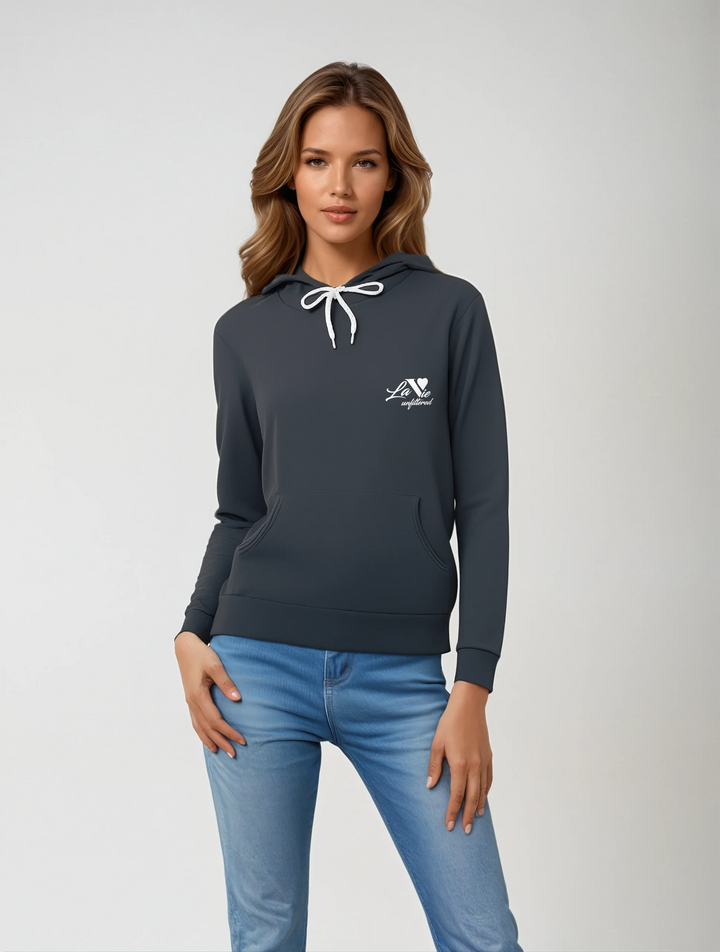 La Vie unfiltered embroidered - The Unfiltered Hoodie - La Vie unfiltered