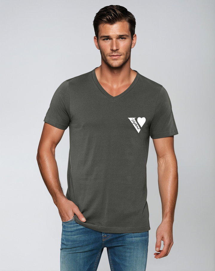 La Vie unfiltered embroidered - The Unfiltered Vee - La Vie unfiltered