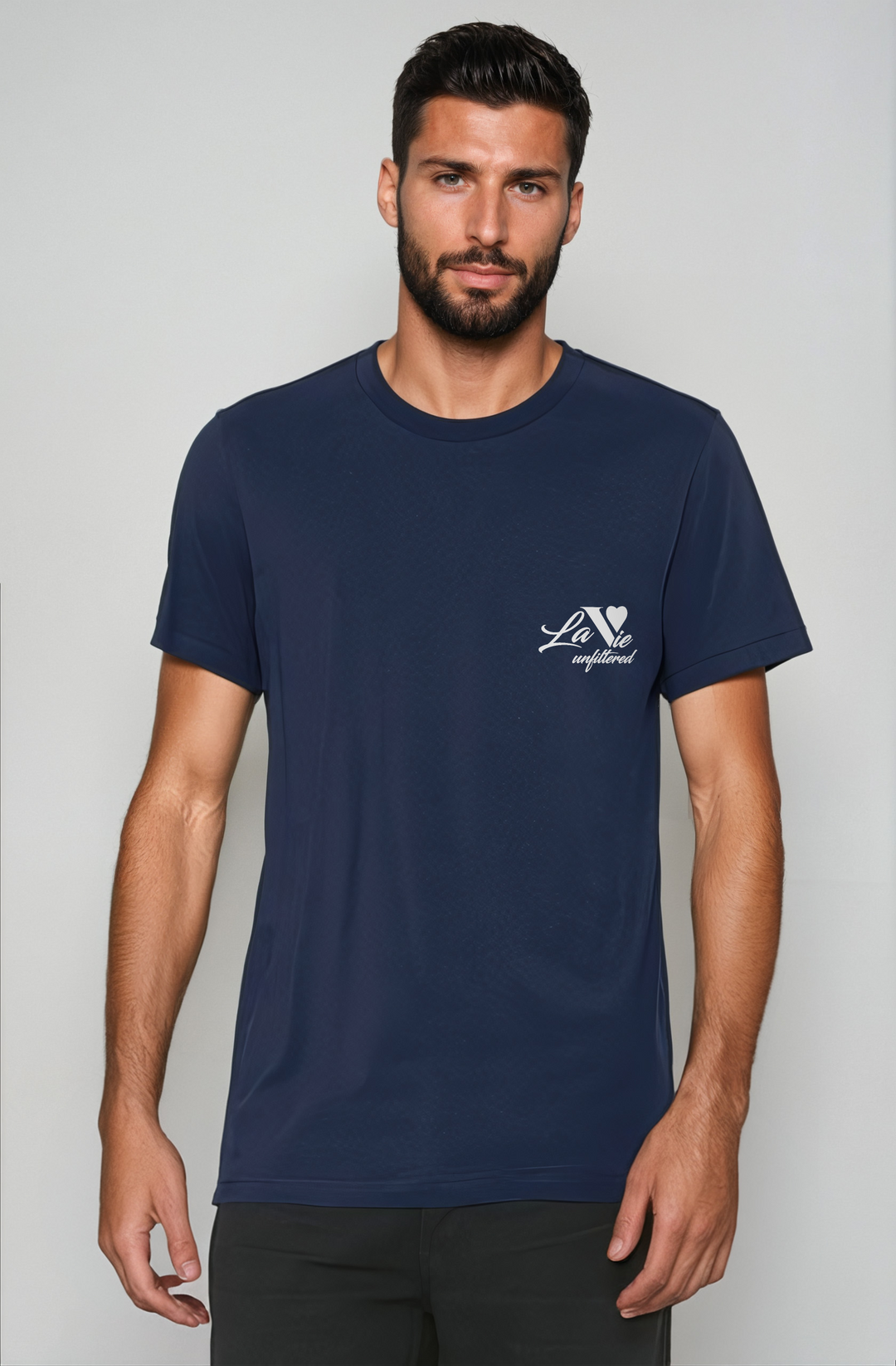 La Vie unfiltered embroidered - Unfiltered Iconic Crew - La Vie unfiltered