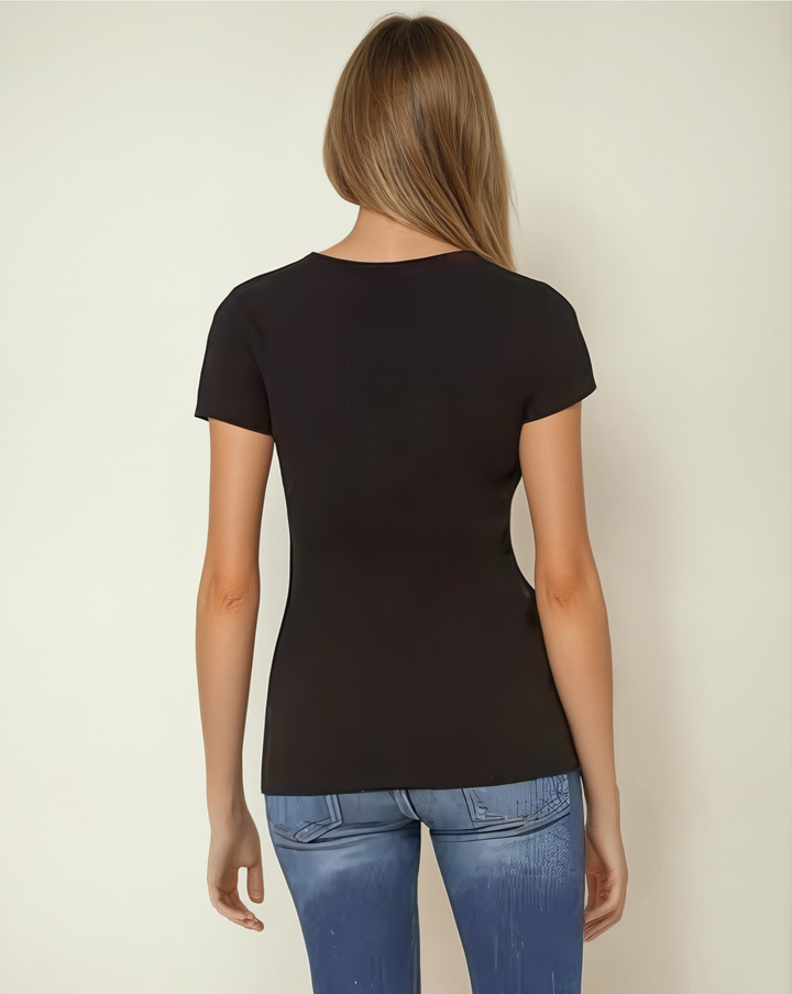 Les mots d'amour - Allure V-Neck Jersey - La Vie unfiltered