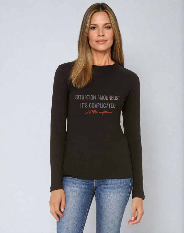 Situation Amoureuse - Allure Long Sleeve Tee - La Vie unfiltered