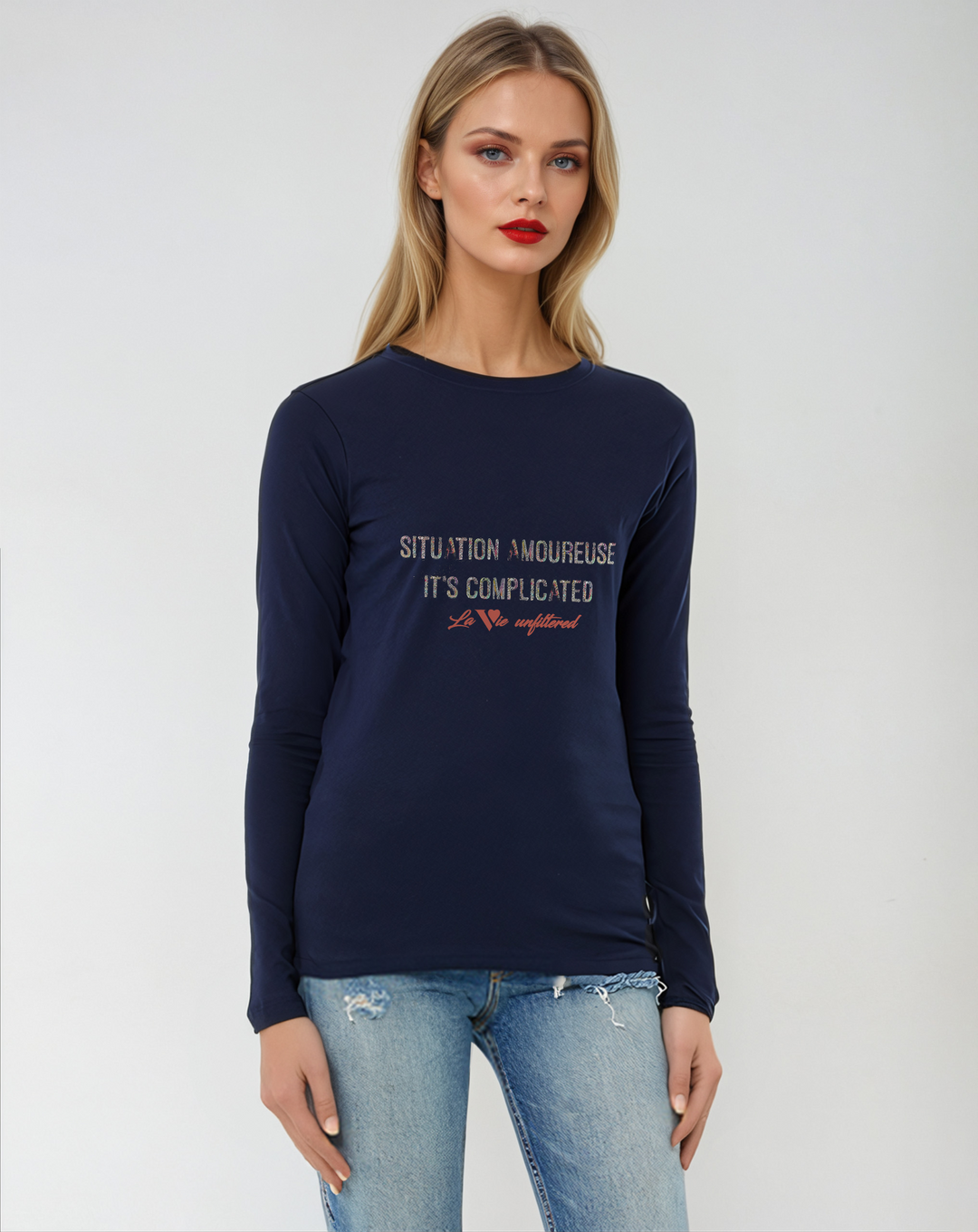 Situation Amoureuse - Allure Long Sleeve Tee - La Vie unfiltered