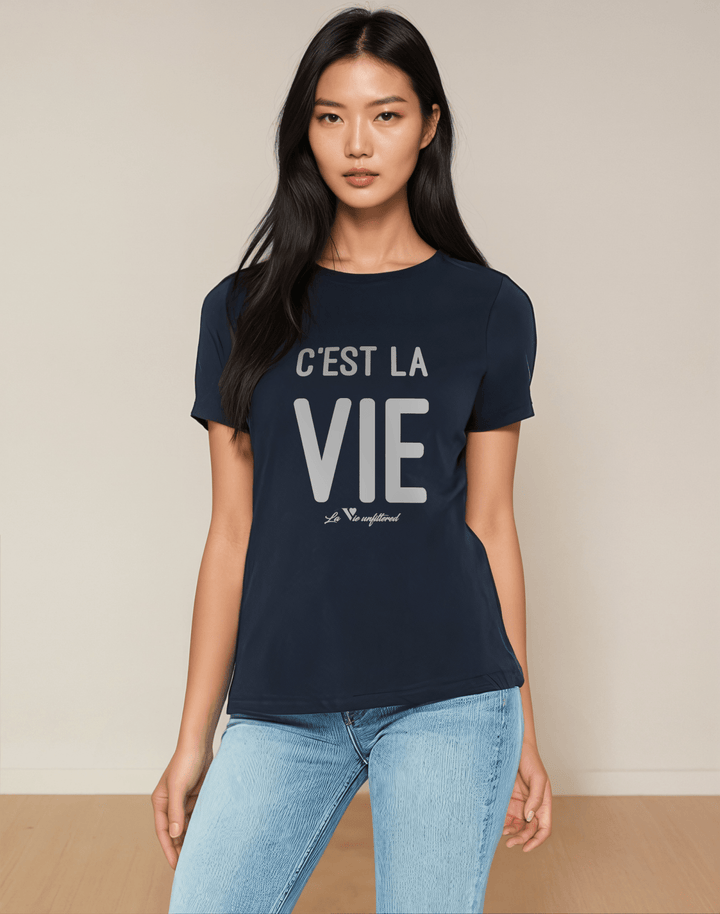 C'est la vie - Allure Jersey Tee - La Vie unfiltered